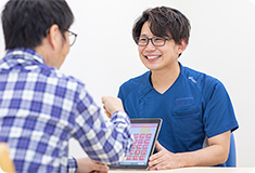 一般的な言語訓練の様子（ST室）